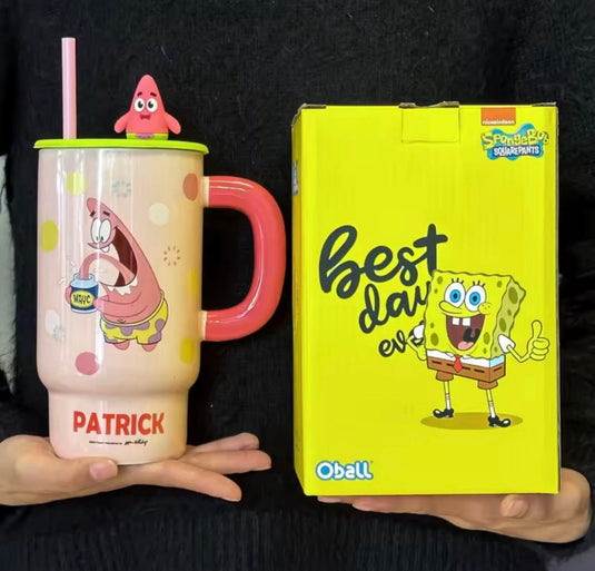 Mug Bob y esponja grandes