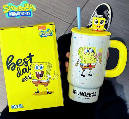 Mug Bob y esponja grandes