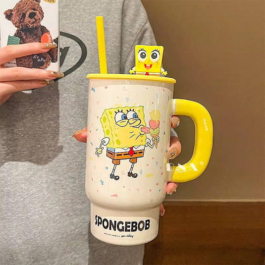Mug Bob y esponja grandes
