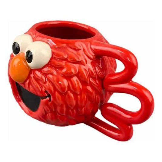 ❤️✨ Taza de Cerámica 3D Elmo – Abelardo 400 ml ✨❤️