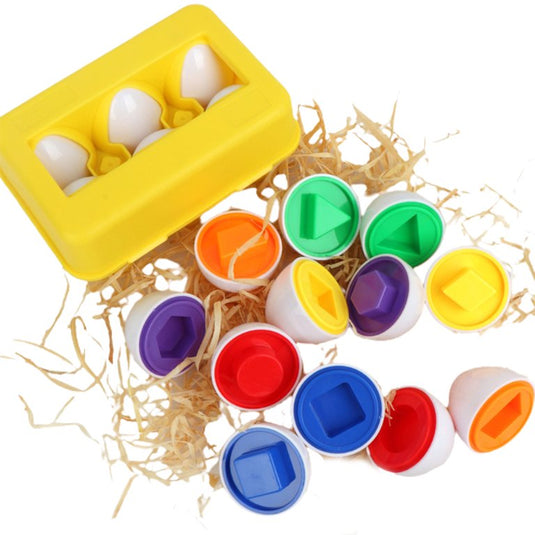 SET HUEVOS DIDÁCTICOS X6