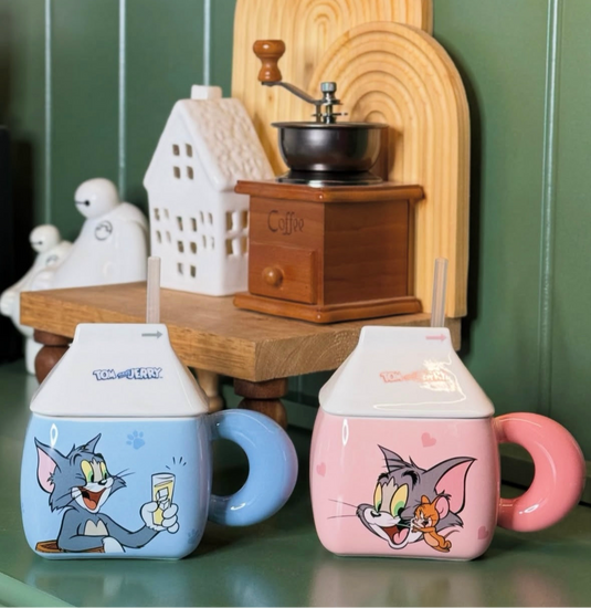 😺🐭 Taza de Cerámica Tom & Jerry  🐭😺