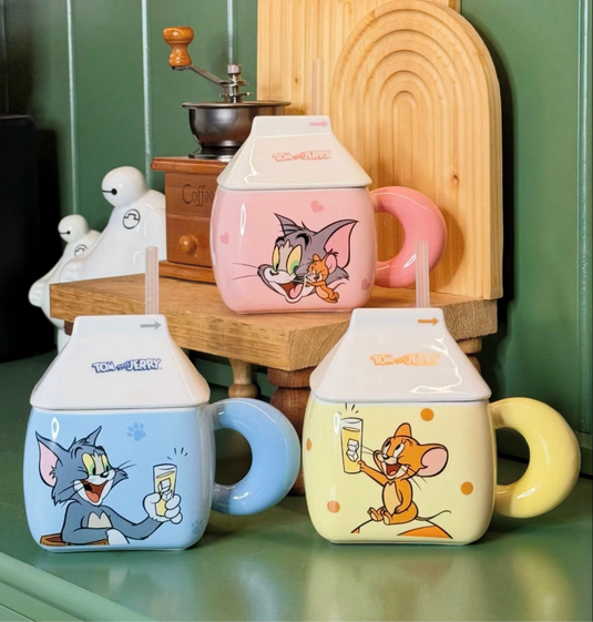 😺🐭 Taza de Cerámica Tom & Jerry  🐭😺