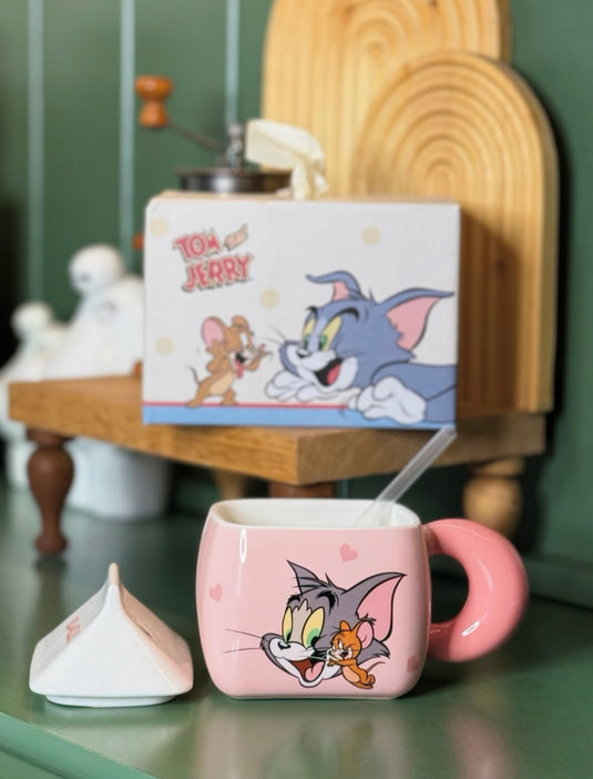 😺🐭 Taza de Cerámica Tom & Jerry  🐭😺