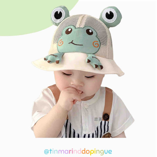 GORRO INFANTIL RANA 🐸